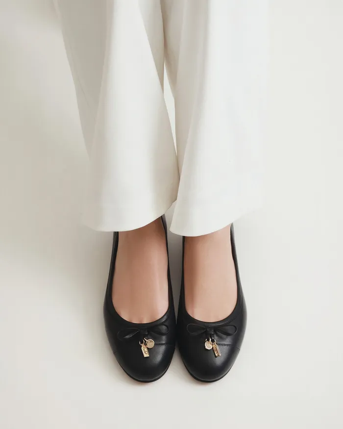 Women DRESS jomercer Hermione dress flats black leather Women DRESS jomercer Hermione dress flats black leather