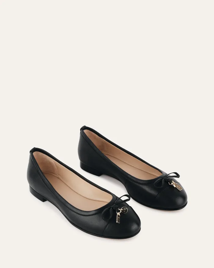 Women DRESS jomercer Hermione dress flats black leather Women DRESS jomercer Hermione dress flats black leather