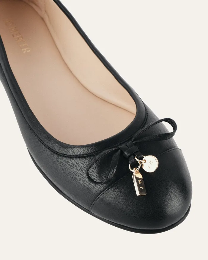 Women DRESS jomercer Hermione dress flats black leather Women DRESS jomercer Hermione dress flats black leather