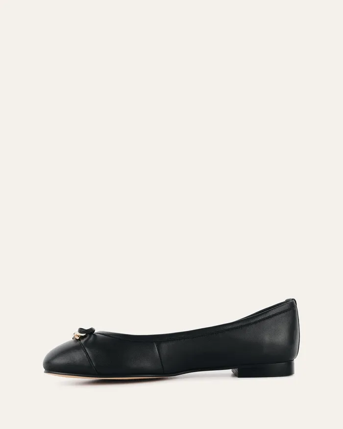 Women DRESS jomercer Hermione dress flats black leather Women DRESS jomercer Hermione dress flats black leather