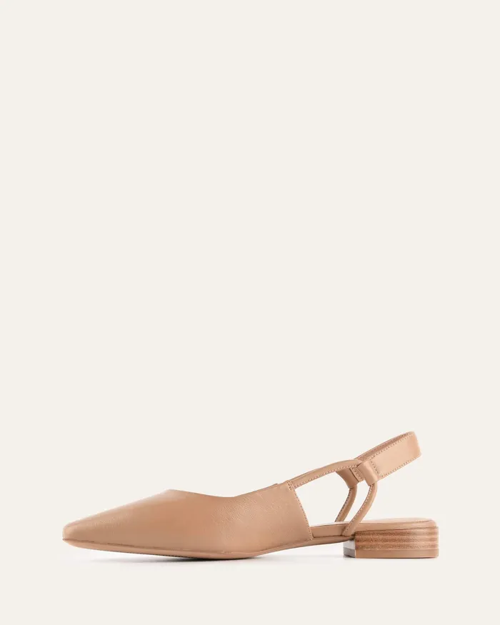 Women DRESS jomercer Larissa dress flats tan leather Women DRESS jomercer Larissa dress flats tan leather