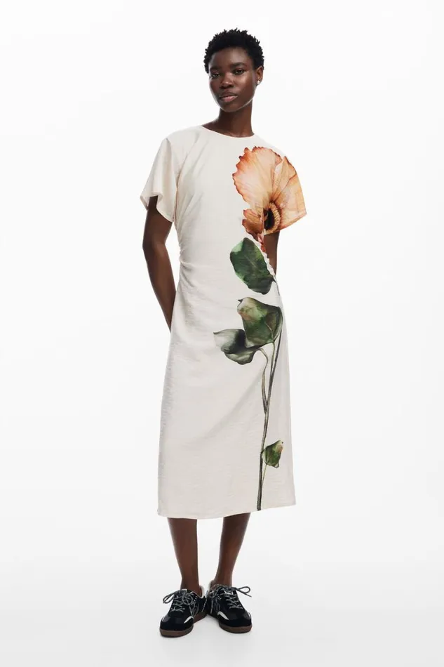 Women Dresses And Jumpsuits Desigual Flower Dress