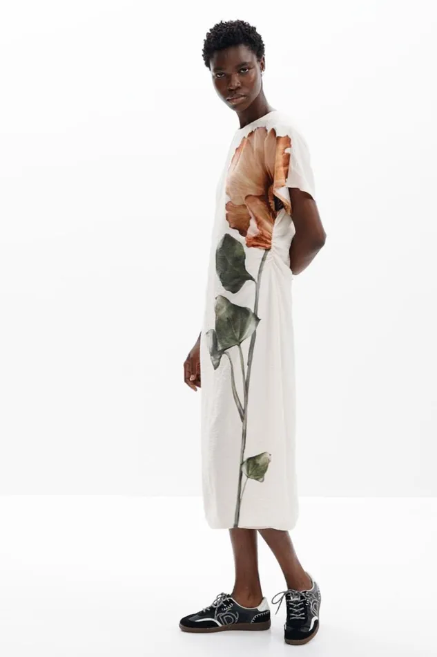 Women Dresses And Jumpsuits Desigual Flower Dress