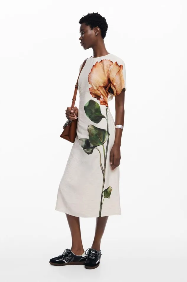Women Dresses And Jumpsuits Desigual Flower Dress