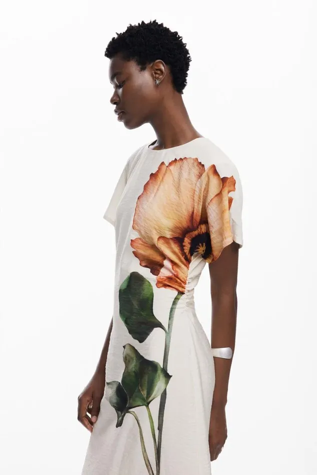 Women Dresses And Jumpsuits Desigual Flower Dress
