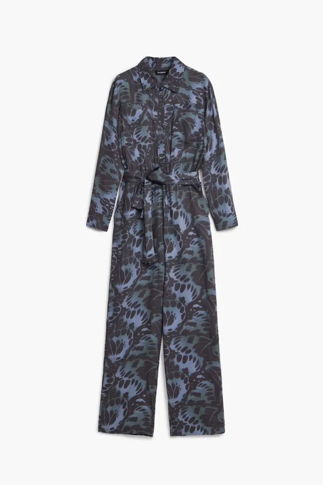 Women Dresses And Jumpsuits Desigual Flowy Printed Jumpsuit