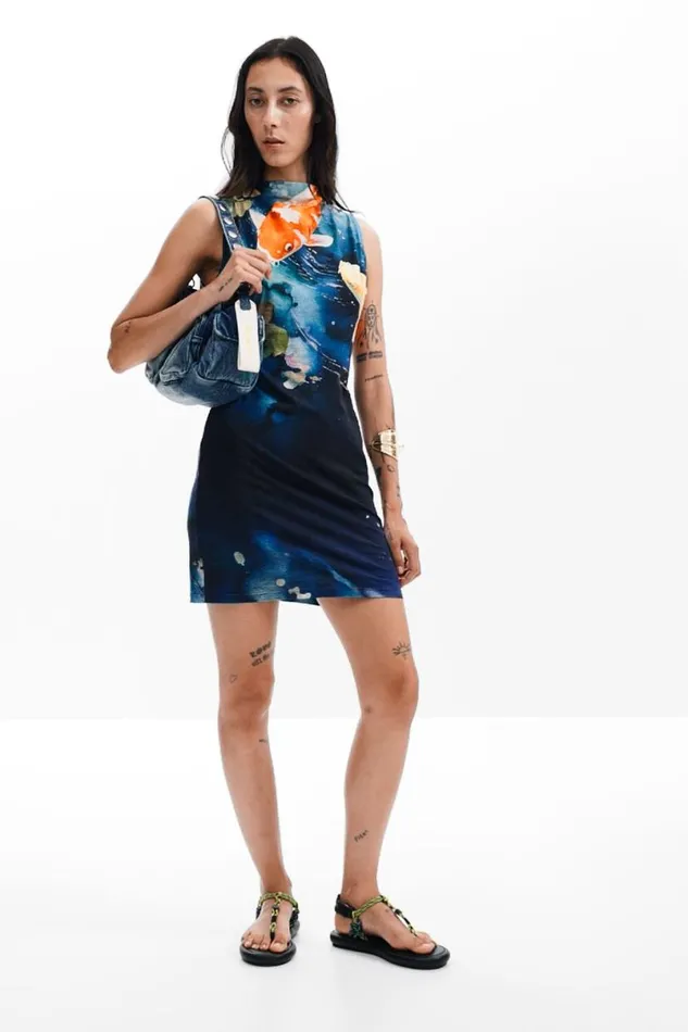 Women Dresses And Jumpsuits Desigual Koi Dress