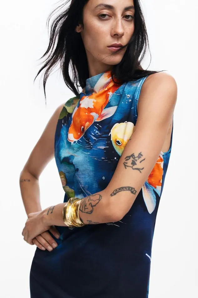 Women Dresses And Jumpsuits Desigual Koi Dress