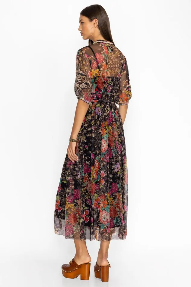Women Dresses Johnny Was MAZZY SHIRTDRESS Wild Gardenia Night Women Dresses Johnny Was MAZZY SHIRTDRESS Wild Gardenia Night