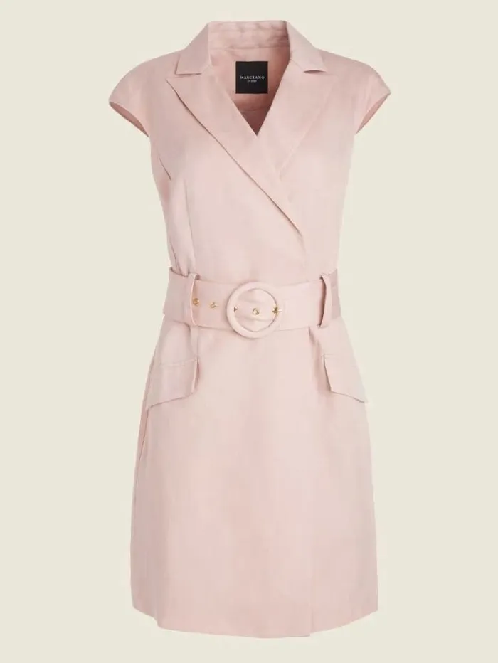 Women Dresses Marciano Eco Hailey Dress Lilac Mist Women Dresses Marciano Eco Hailey Dress Lilac Mist