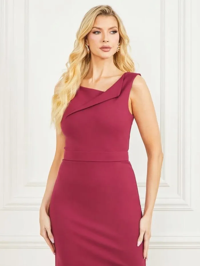 Women Dresses Marciano Eilish Pencil Dress Purple Petal Women Dresses Marciano Eilish Pencil Dress Purple Petal