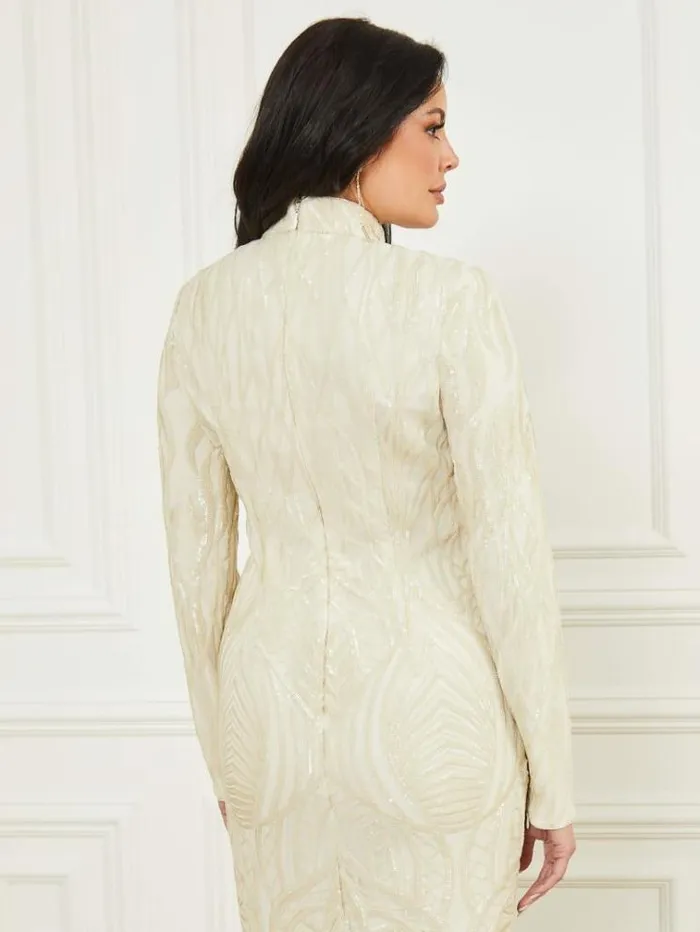 Women Dresses Marciano Roaring Sequins Dress Sandy Shore Multi Women Dresses Marciano Roaring Sequins Dress Sandy Shore Multi