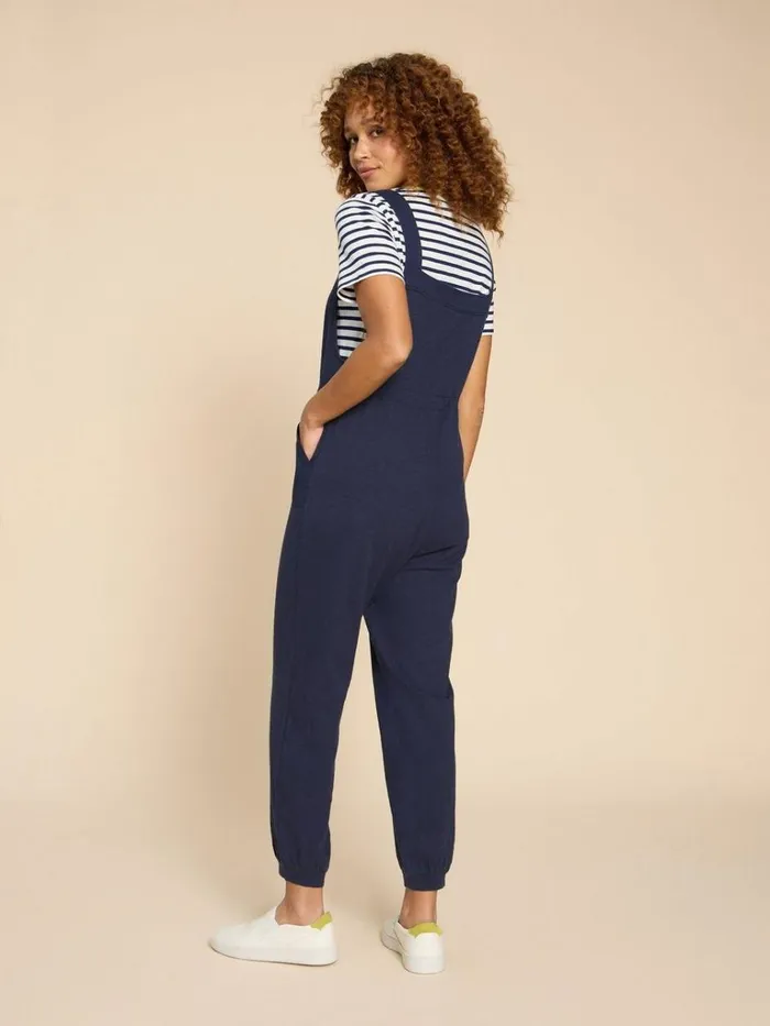 Women DRESSES White Stuff Daphne Jersey Dungaree French Navy Women DRESSES White Stuff Daphne Jersey Dungaree French Navy