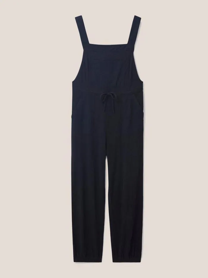 Women DRESSES White Stuff Daphne Jersey Dungaree Pure Black Women DRESSES White Stuff Daphne Jersey Dungaree Pure Black