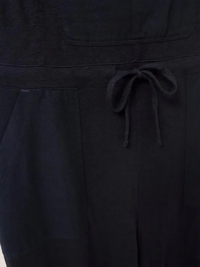 Women DRESSES White Stuff Daphne Jersey Dungaree Pure Black Women DRESSES White Stuff Daphne Jersey Dungaree Pure Black