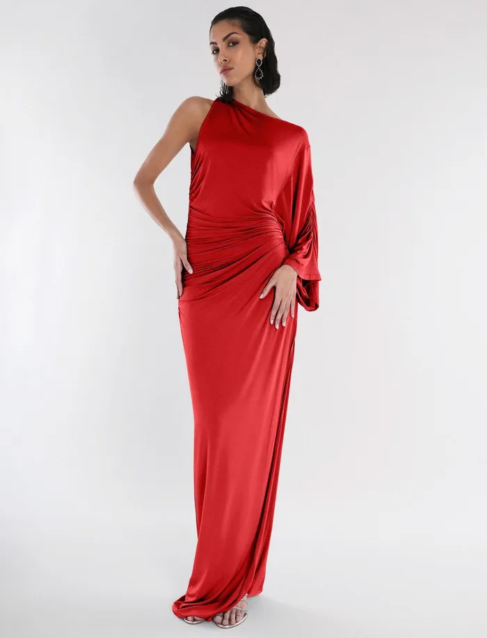 Women Evening Dresses and Gowns BCBG Red Merritt Evening Gown Red