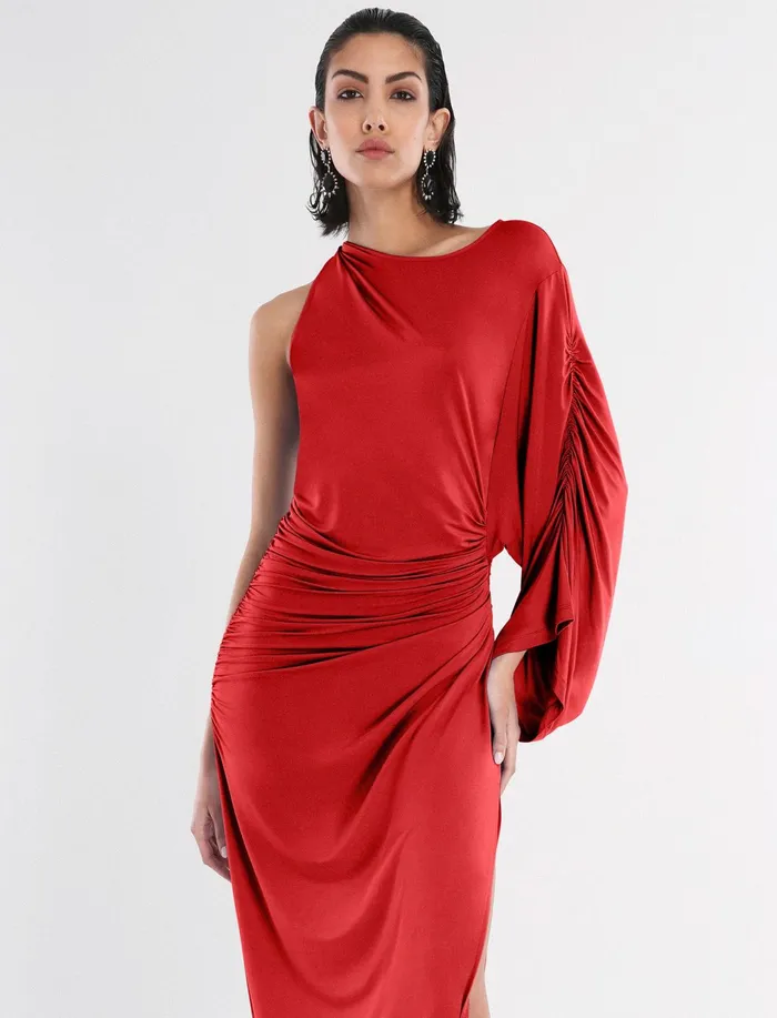 Women Evening Dresses and Gowns BCBG Red Merritt Evening Gown Red