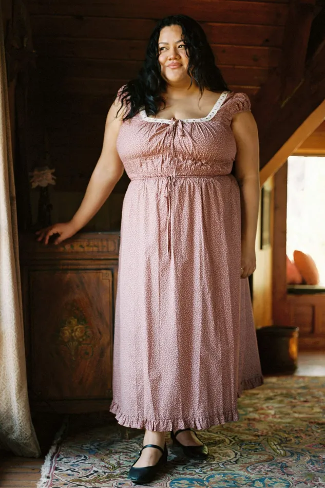 Women Extended Sizing Christy Dawn The Kelly Dress Extended Heart Floral