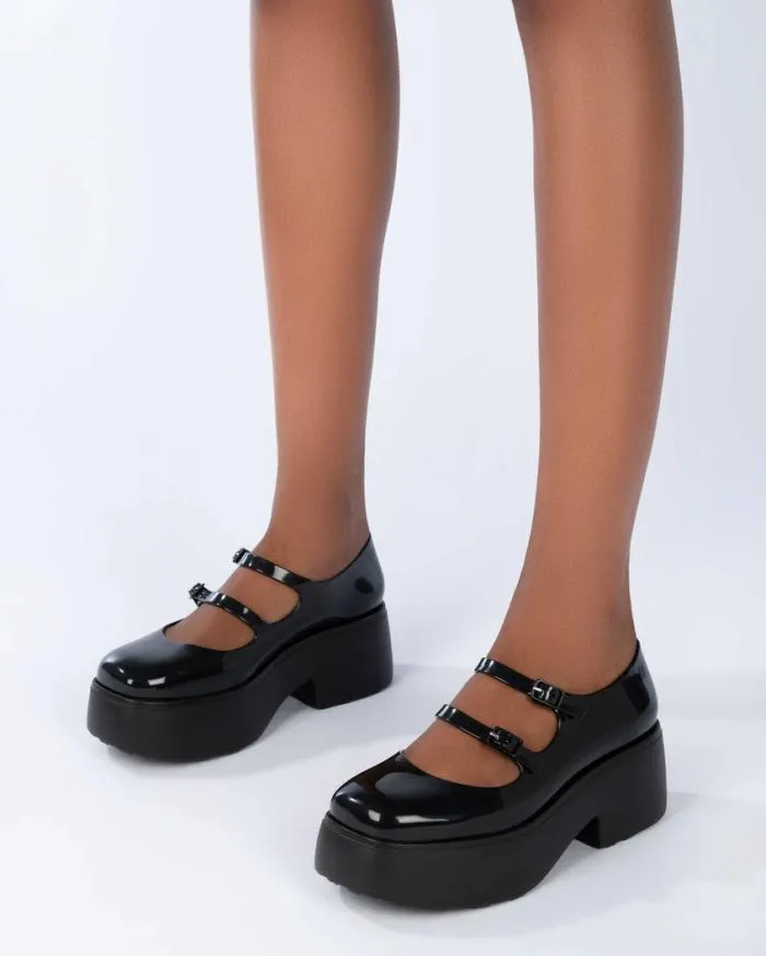 Women Farah Black Melissa Platforms