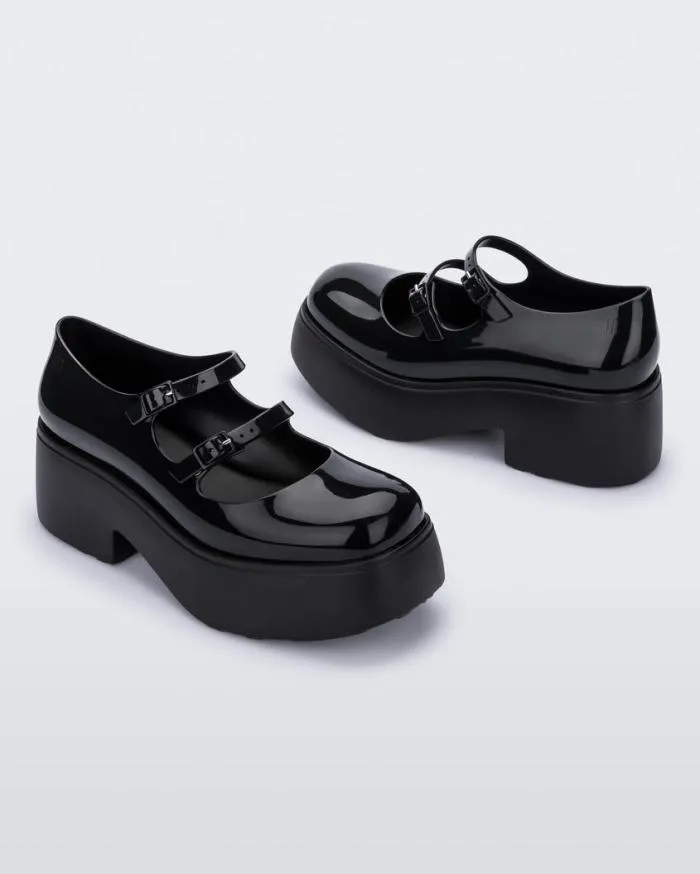 Women Farah Black Melissa Platforms