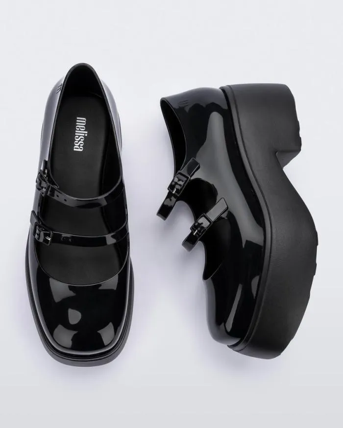 Women Farah Black Melissa Platforms