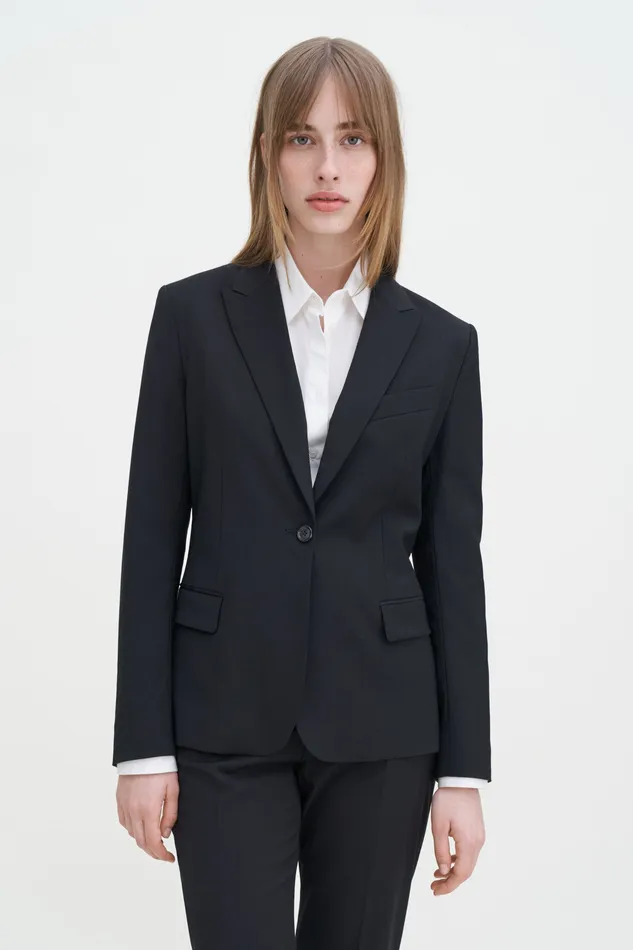 Women filippak Sasha Cool Wool Blazer Black Blazers