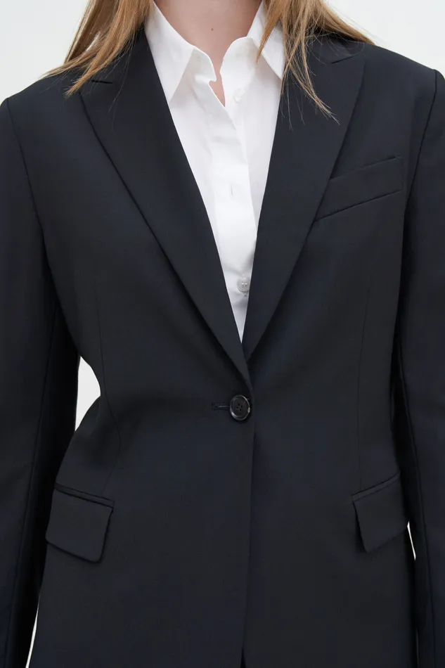 Women filippak Sasha Cool Wool Blazer Black Blazers