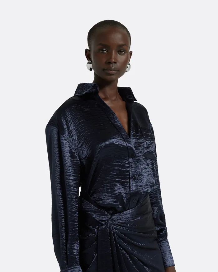 Women Giada Maritime Top Maritime Blue Tops Safiyaa