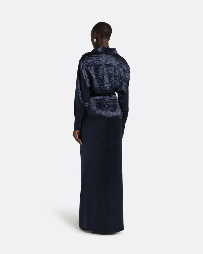 Women Giada Maritime Top Maritime Blue Tops Safiyaa