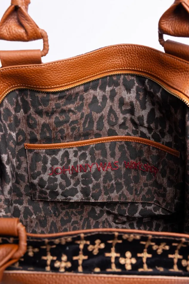 Women Handbags Johnny Was MESSINE OVERNIGHT BAG Black Women Handbags Johnny Was MESSINE OVERNIGHT BAG Black