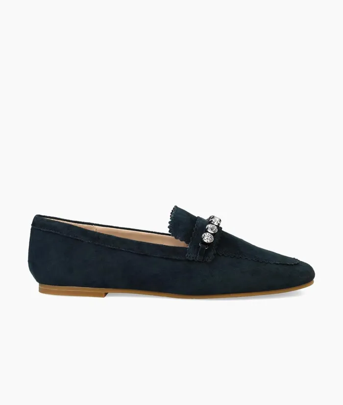 Women Herron Flat 8211 Midnight Pelle Moda Flats