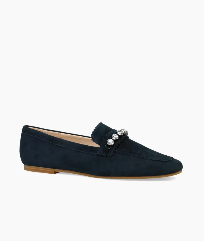 Women Herron Flat 8211 Midnight Pelle Moda Flats