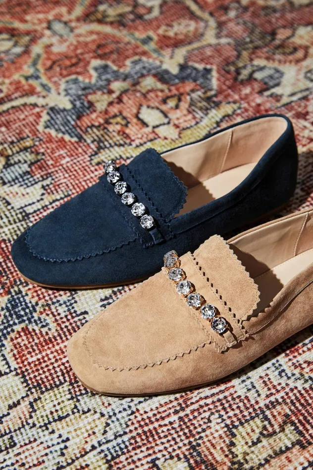 Women Herron Flat 8211 Midnight Pelle Moda Flats