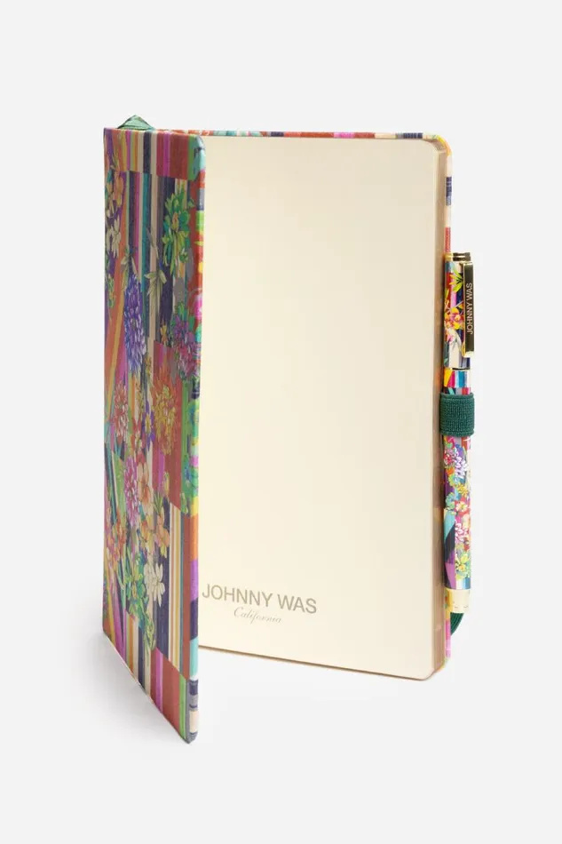 Women Home Accessories Johnny Was FLORAL STRIPE JOURNAL PEN SET Floral Stripe Women Home Accessories Johnny Was FLORAL STRIPE JOURNAL PEN SET Floral Stripe
