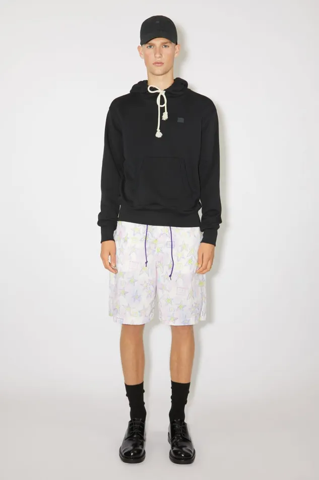 Women Hooded Sweatshirt 8211 Regular Fit Black Acne Studios Sweatshirts
