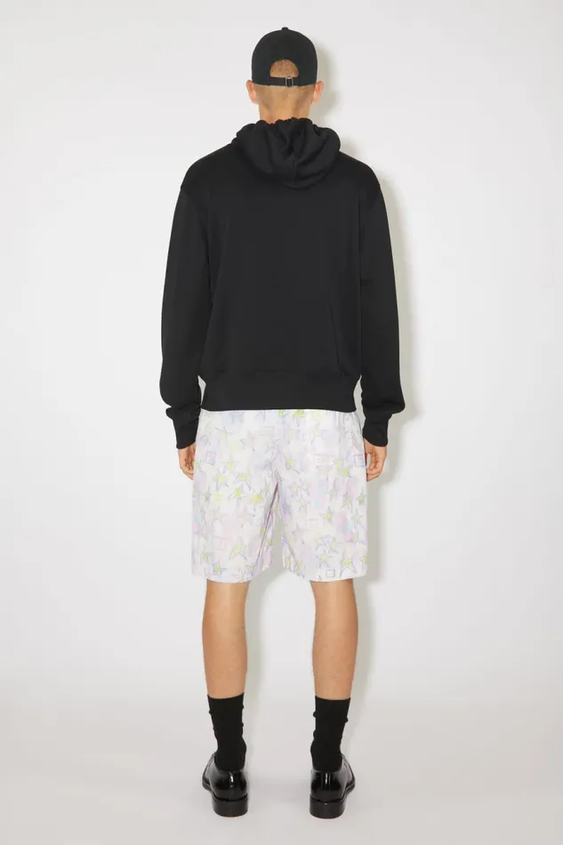 Women Hooded Sweatshirt 8211 Regular Fit Black Acne Studios Sweatshirts