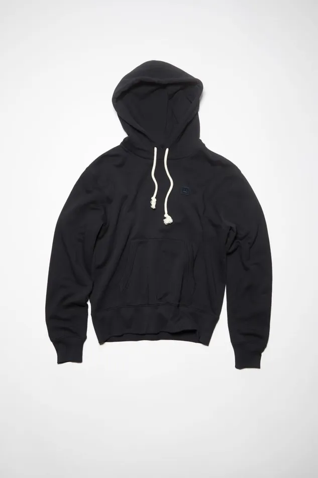 Women Hooded Sweatshirt 8211 Regular Fit Black Acne Studios Sweatshirts