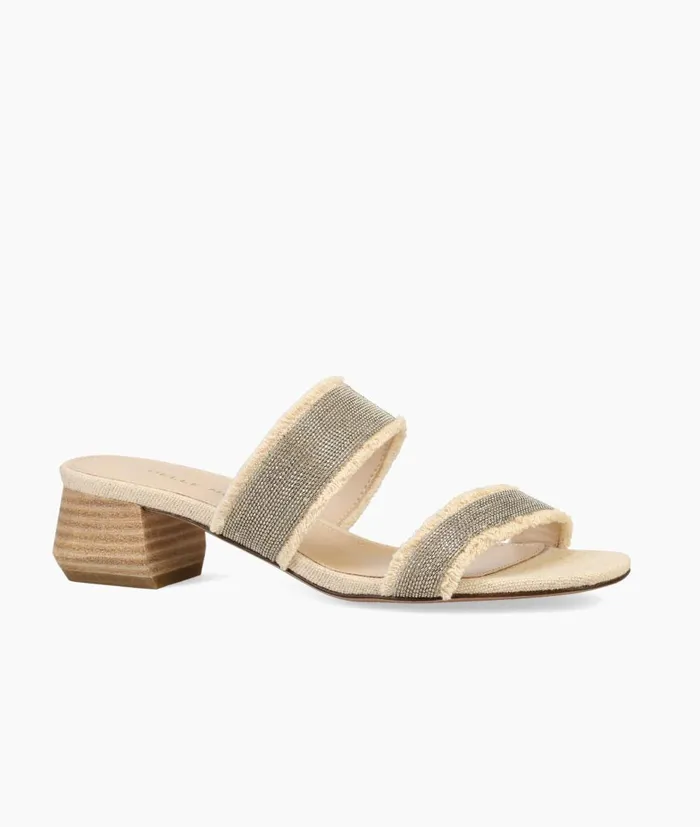 Women Iona Slide 8211 Natural Pelle Moda Low Heels Women Iona Slide 8211 Natural Pelle Moda Low Heels