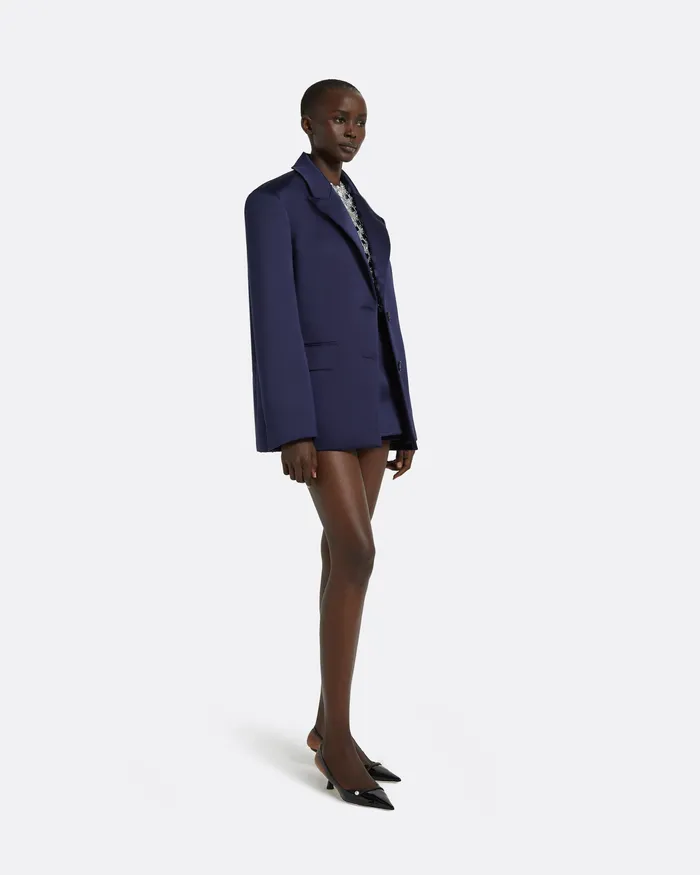 Women Jackets and Coats Safiyaa Maurissa Maritime Jacket Maritime Blue