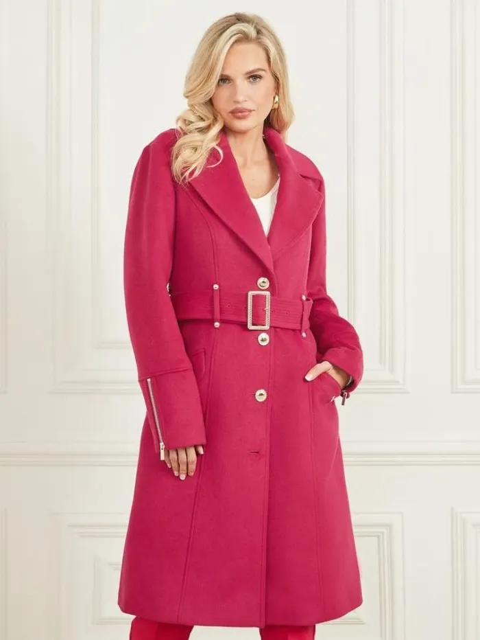 Women Jackets Marciano Alice WoolBlend Coat Viva Pink Women Jackets Marciano Alice WoolBlend Coat Viva Pink