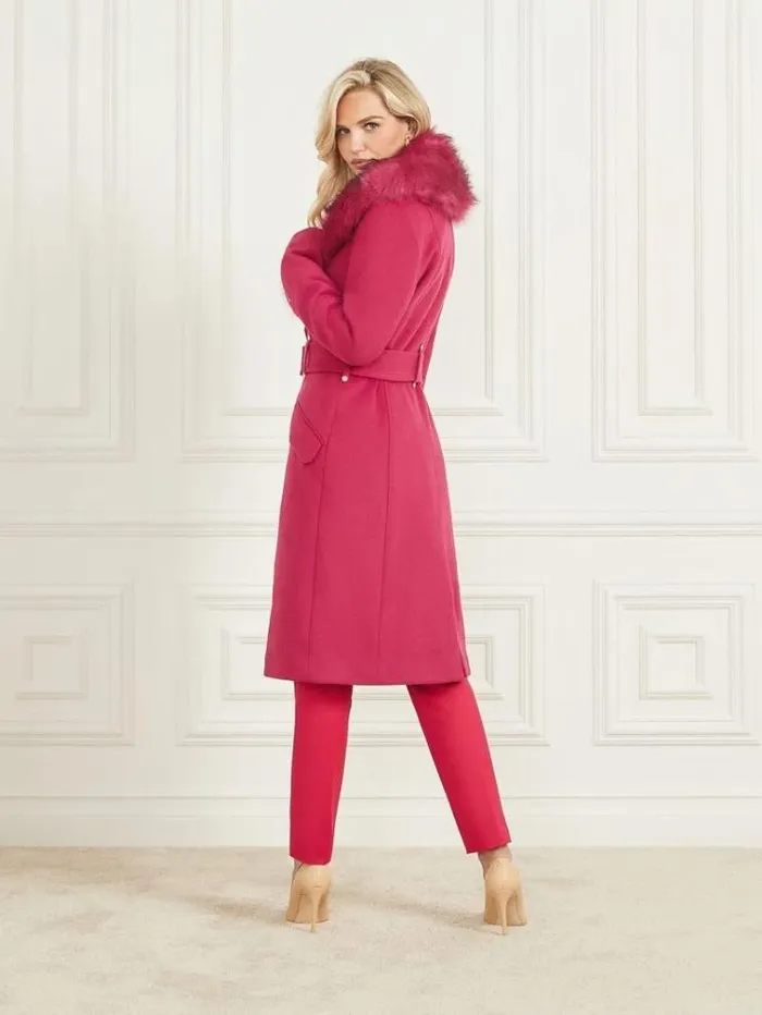 Women Jackets Marciano Alice WoolBlend Coat Viva Pink Women Jackets Marciano Alice WoolBlend Coat Viva Pink