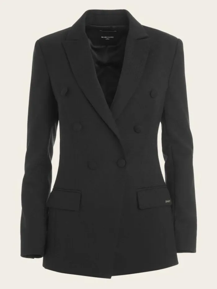 Women Jackets Marciano Diana Blazer Black Women Jackets Marciano Diana Blazer Black