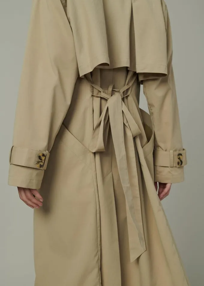Women Jackets Outerwear Joe039s Jeans THE ELIZABETH TRENCH COAT Biscotti