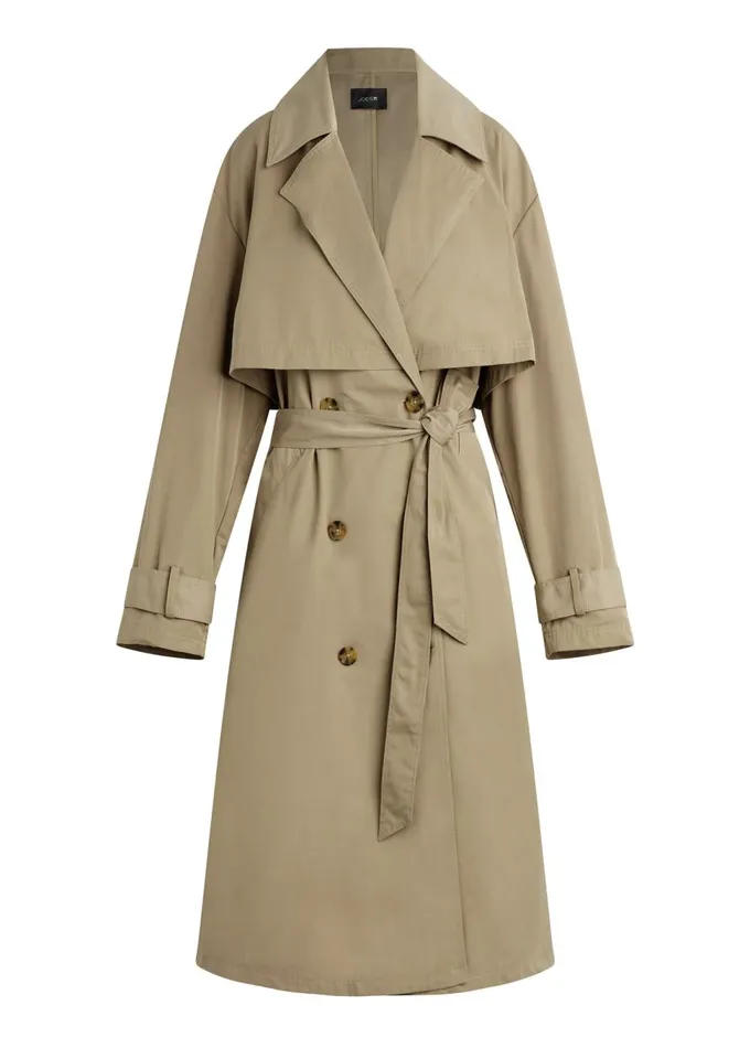 Women Jackets Outerwear Joe039s Jeans THE ELIZABETH TRENCH COAT Biscotti
