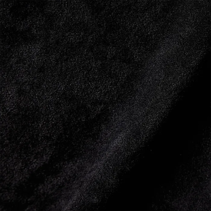 WOMEN James Perse DRESSESJUMPSUITS V Neck Velvet Dress Black