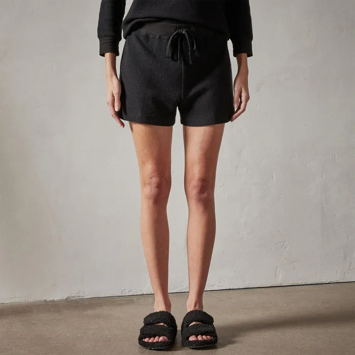 WOMEN James Perse LOUNGE Alpine Thermal Short Black