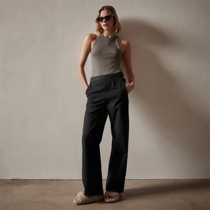 WOMEN James Perse TANKS Sunset Tank Burro Pigment