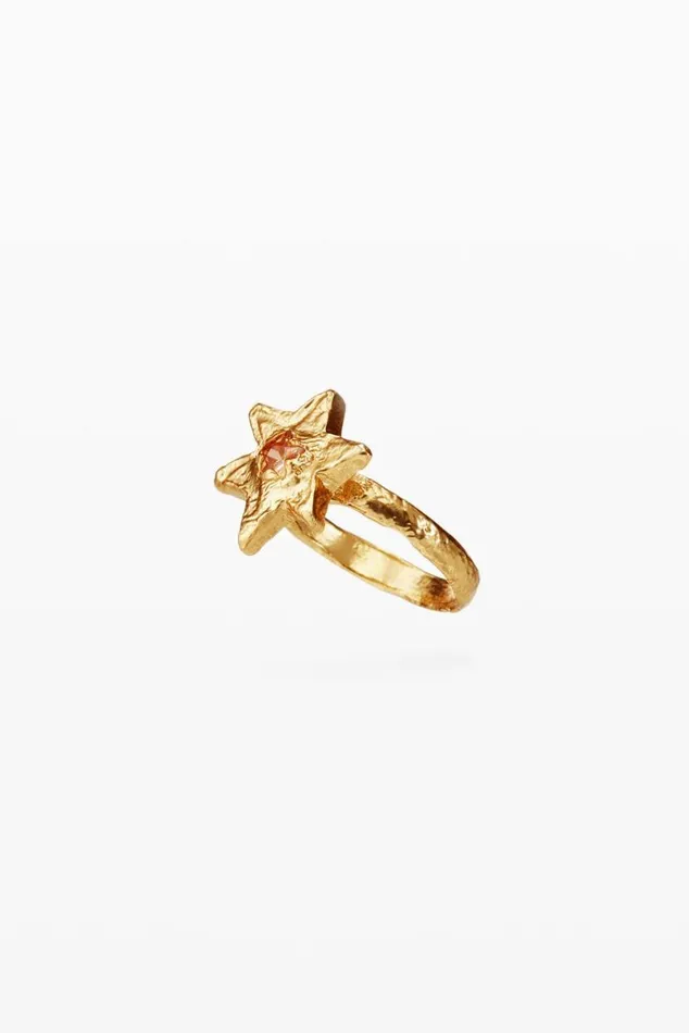 Women Jewellery Desigual Ring With Zalio Star Center