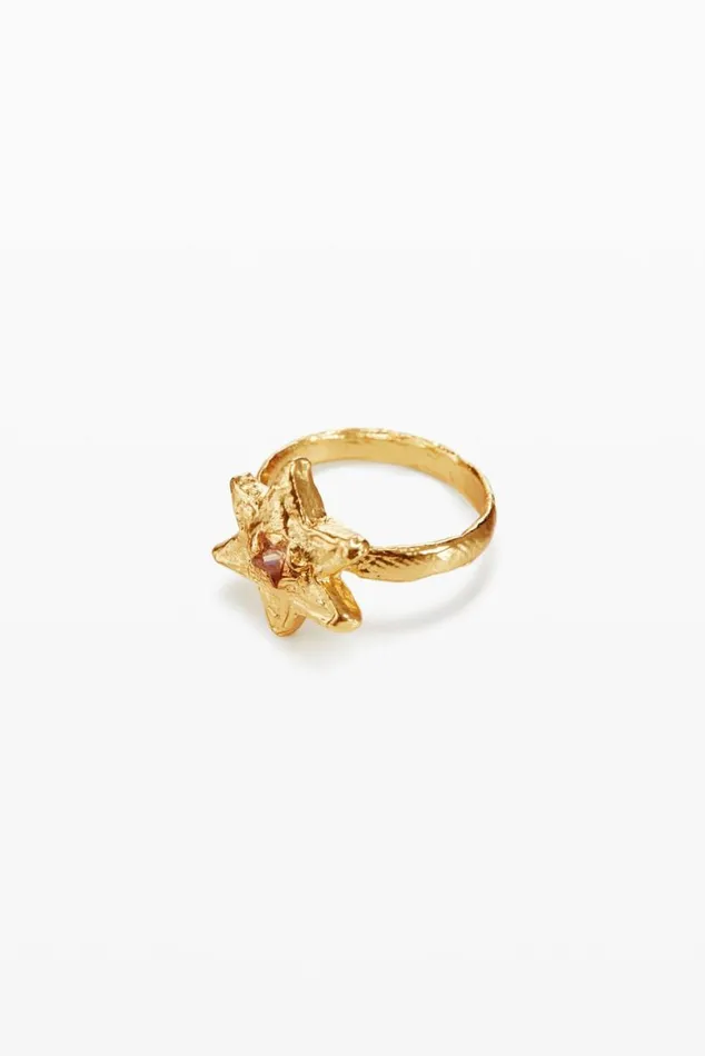 Women Jewellery Desigual Ring With Zalio Star Center