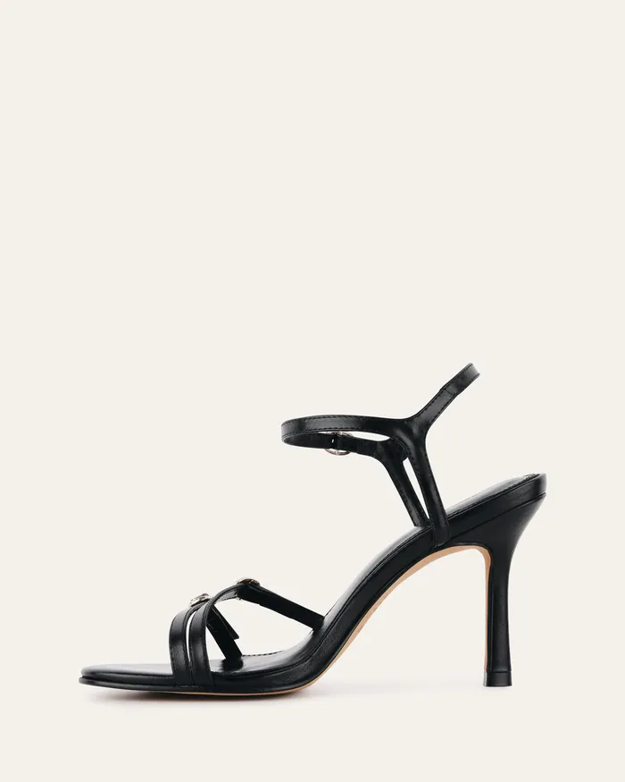 Women jomercer Romy high heels black leather HIGH HEELS Women jomercer Romy high heels black leather HIGH HEELS